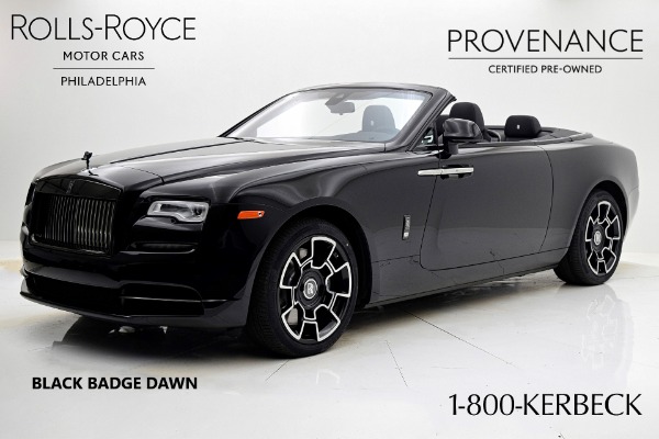Used Used 2019 Rolls-Royce Black Badge Dawn / LEASE OPTIONS AVAILABLE for sale $379,000 at F.C. Kerbeck Lamborghini Palmyra N.J. in Palmyra NJ
